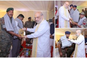 Amit Shah Felicitates Security Forces for Historic Success of ‘Operation Black Forest’ in Chhattisgarh
