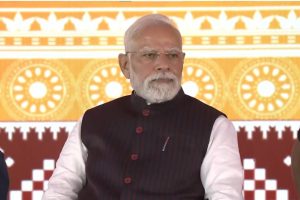 PM Modi Inaugurates Rs 60,000 Crore Projects in Odisha, Flags Off Amrit Bharat Express
