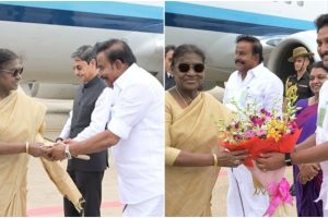President Droupadi Murmu Attends Convocation at Central University, Tiruvarur