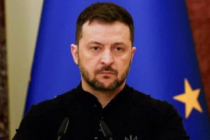 Zelenskyy Urges Stronger Sanctions After Russia Launches Largest Aerial Assault of War
