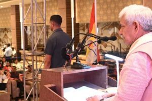 Amid Global Conflicts, LG Manoj Sinha Calls for Peace Inspired by Lord Mahavira